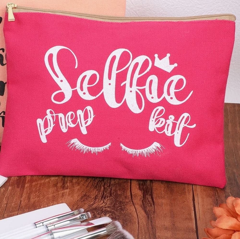 SELFIE PREP KIT(makeup bag 💄)